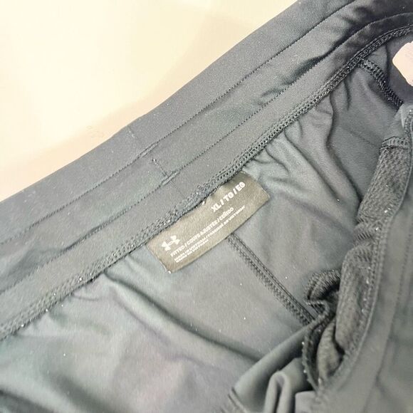 Under Armour Pants Unisex Size XL Black Drawstring Classic Sweatpants - Picture 4 of 9